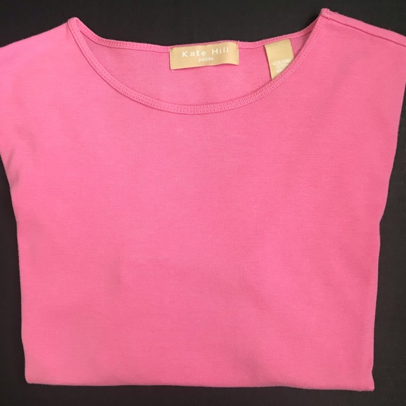 EUC Hot Pink Petite Tee - Picture 4 of 6